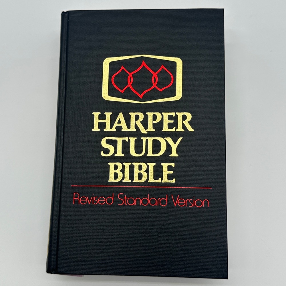 Harper Study Bible RSV Revised Standard Version Zondervan Harold Lindsell 1988